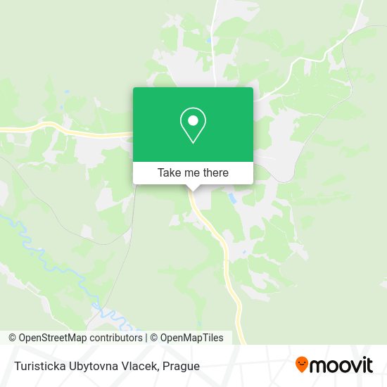 Turisticka Ubytovna Vlacek map