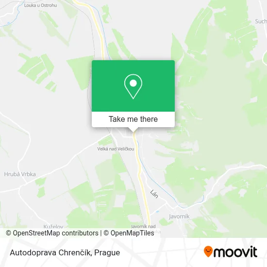 Autodoprava Chrenčík map