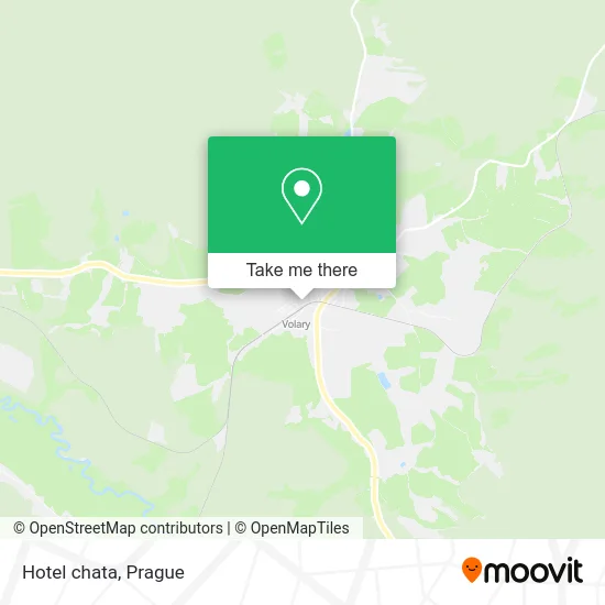 Карта Hotel chata