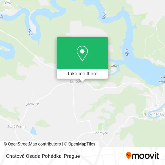 Карта Chatová Osada Pohádka