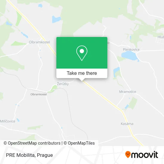 Карта PRE Mobilita