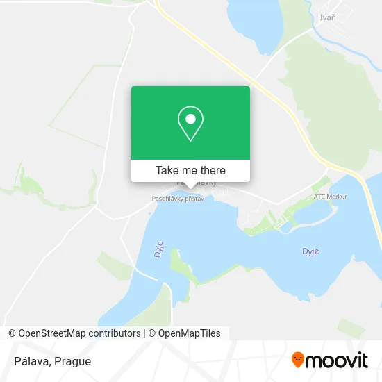 Карта Pálava