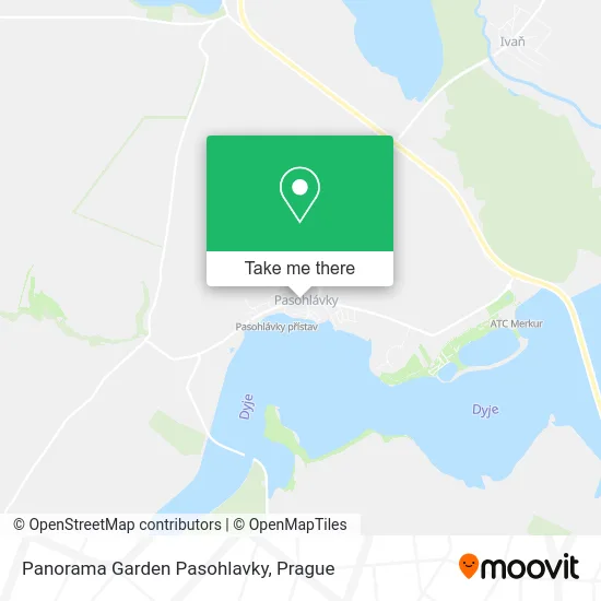 Карта Panorama Garden Pasohlavky