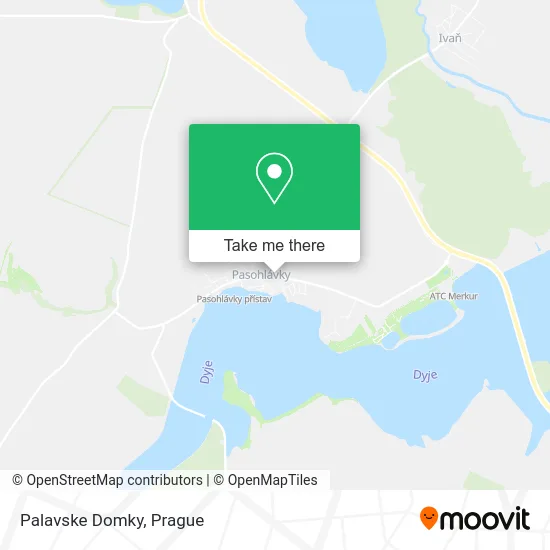 Карта Palavske Domky