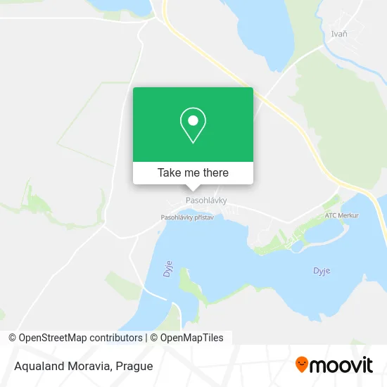 Карта Aqualand Moravia