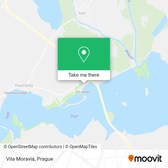 Карта Vila Moravia