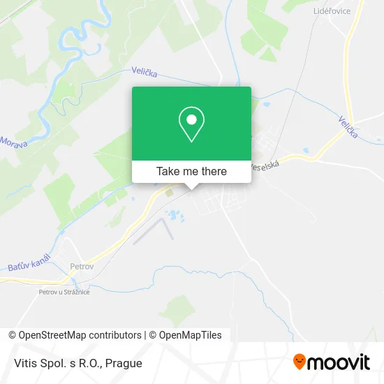 Карта Vitis Spol. s R.O.