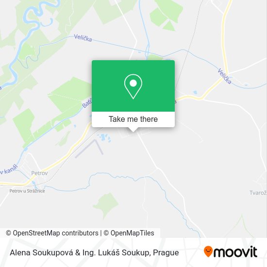 Карта Alena Soukupová & Ing. Lukáš Soukup