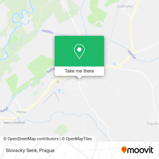 Карта Slovacky Senk