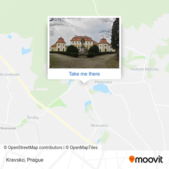 Карта Kravsko