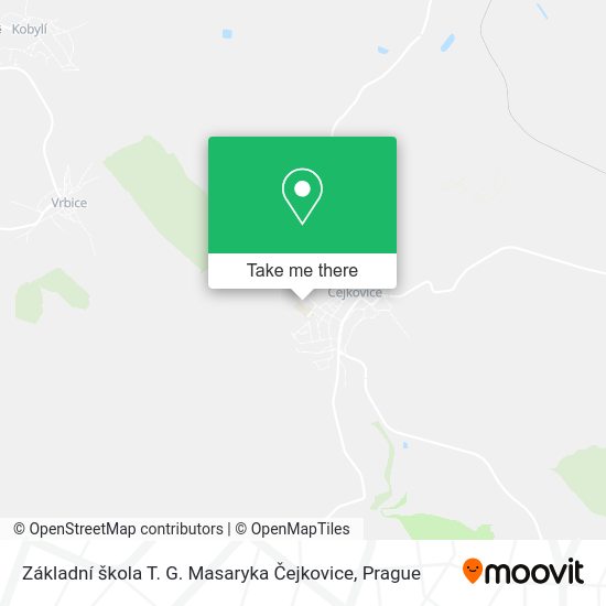 Základní škola T. G. Masaryka Čejkovice map
