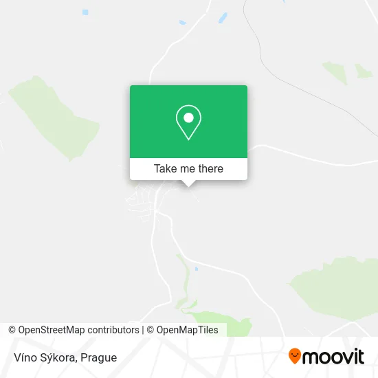Víno Sýkora map