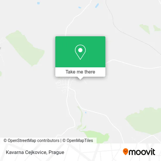 Карта Kavarna Cejkovice