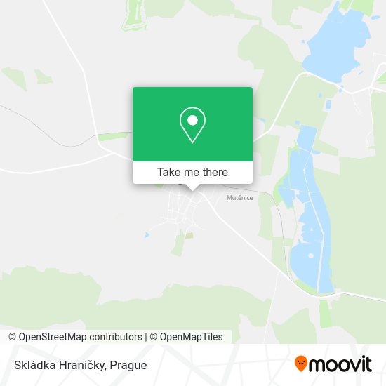 Skládka Hraničky map