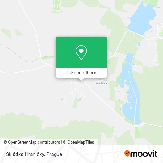 Skládka Hraničky map