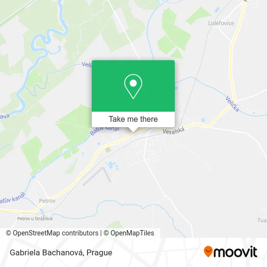 Gabriela Bachanová map