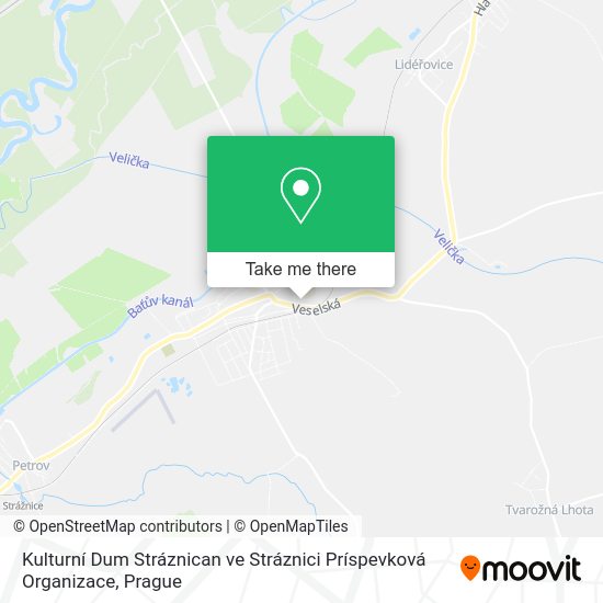 Kulturní Dum Stráznican ve Stráznici Príspevková Organizace map