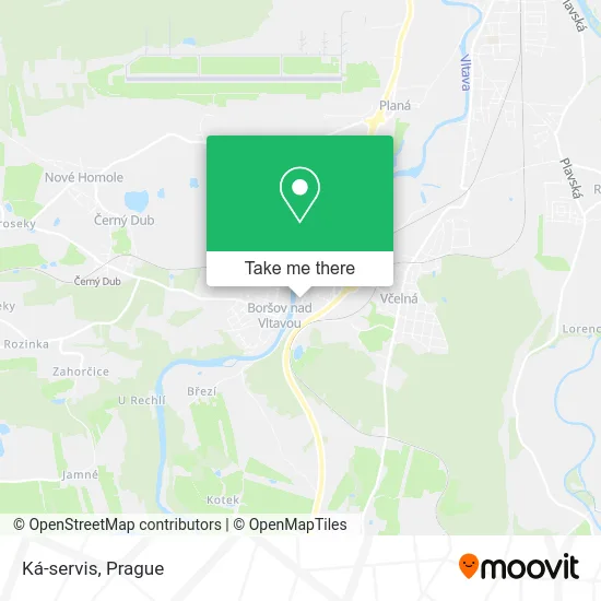 Ká-servis map