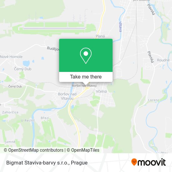 Карта Bigmat Staviva-barvy s.r.o.