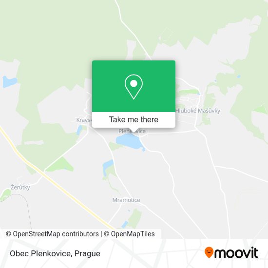 Карта Obec Plenkovice