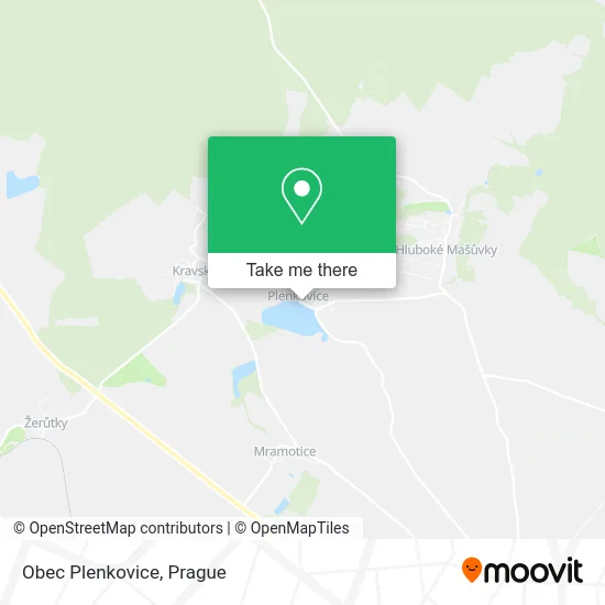 Карта Obec Plenkovice