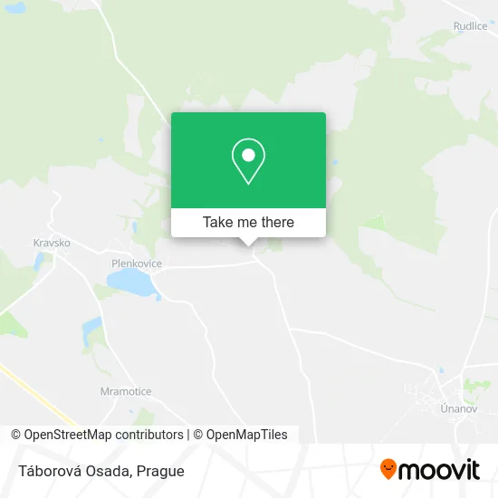 Карта Táborová Osada