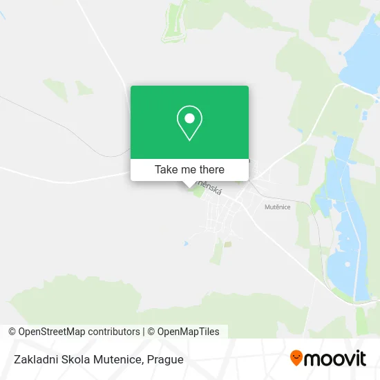 Карта Zakladni Skola Mutenice