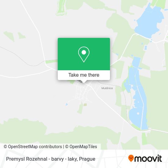 Карта Premysl Rozehnal - barvy - laky
