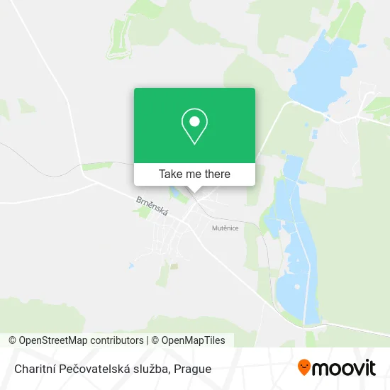 Карта Charitní Pečovatelská služba
