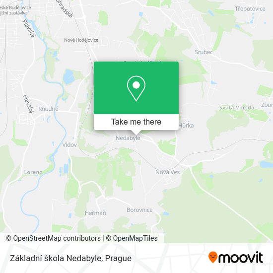 Základní škola Nedabyle map