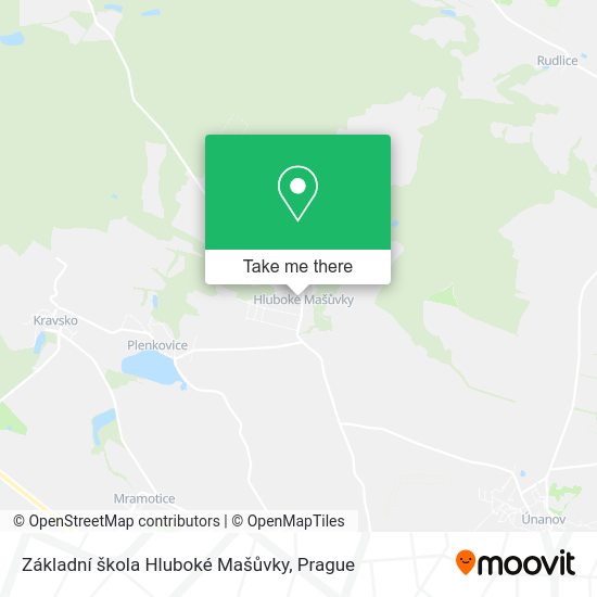 Základní škola Hluboké Mašůvky map