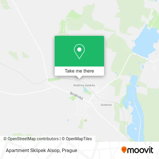 Карта Apartment Sklipek Alsop