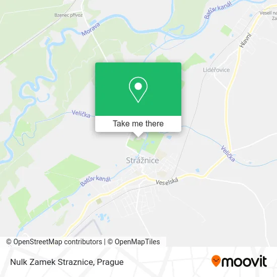 Карта Nulk Zamek Straznice