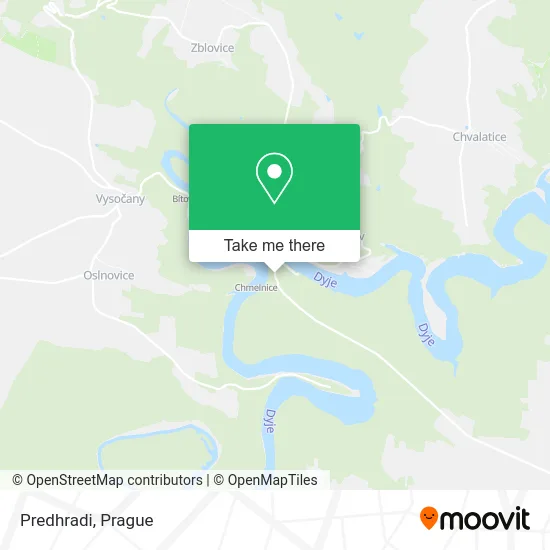 Карта Predhradi