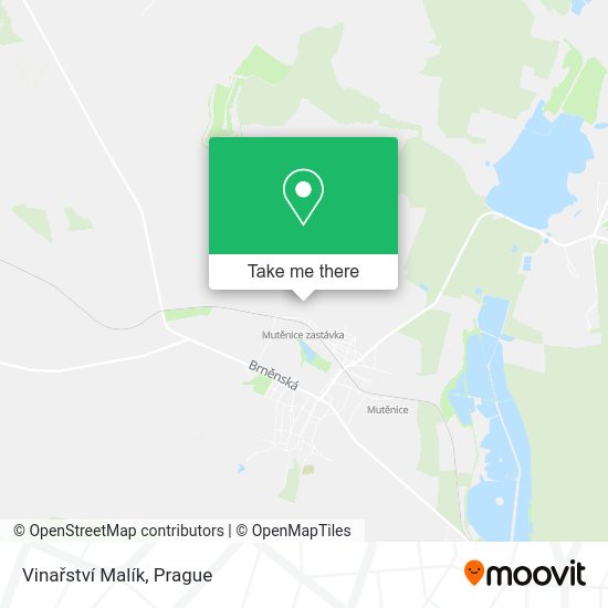 Vinařství Malík map