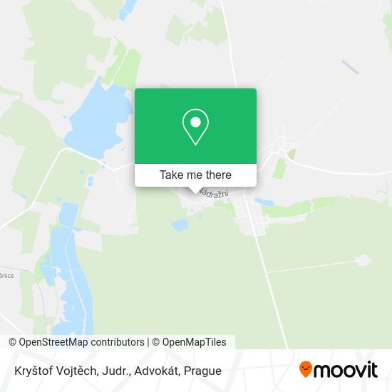 Kryštof Vojtěch, Judr., Advokát map