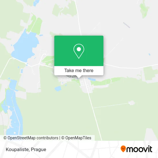 Карта Koupaliste