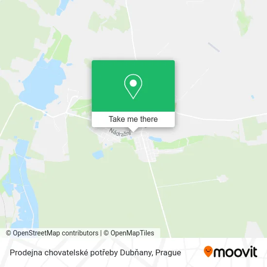 Карта Prodejna chovatelské potřeby Dubňany