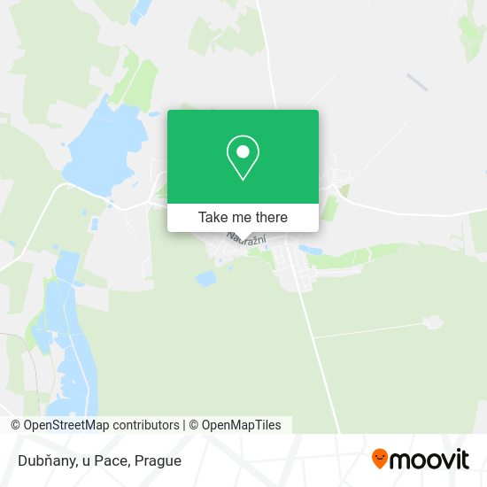 Карта Dubňany, u Pace