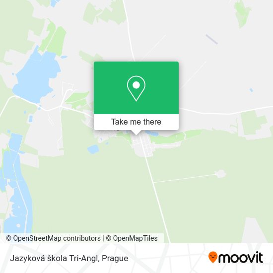 Карта Jazyková škola Tri-Angl