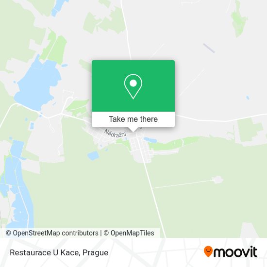 Карта Restaurace U Kace