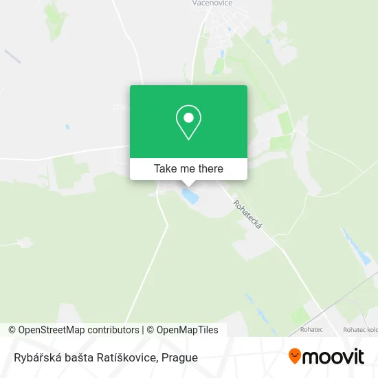Карта Rybářská bašta Ratíškovice