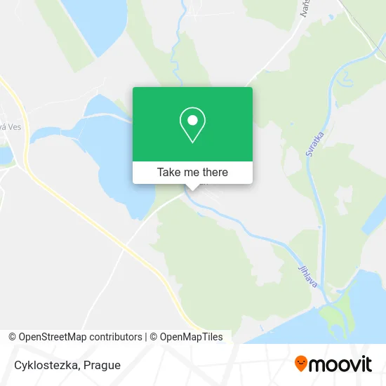 Карта Cyklostezka