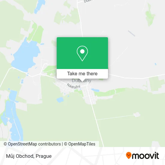 Карта Můj Obchod