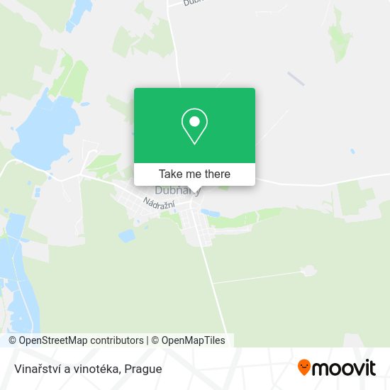 Vinařství a vinotéka map