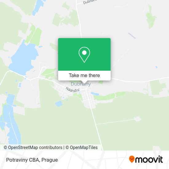 Карта Potraviny CBA