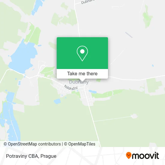 Карта Potraviny CBA