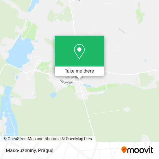 Карта Maso-uzeniny