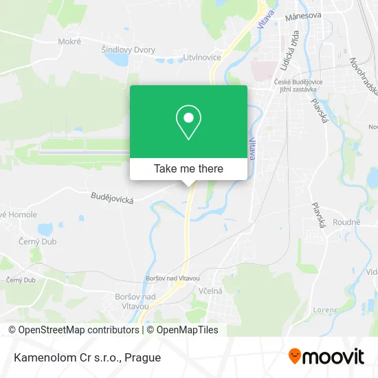 Карта Kamenolom Cr s.r.o.