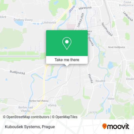Карта Kuboušek Systems